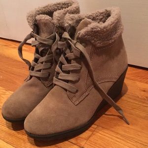 Never worn wedge shoes